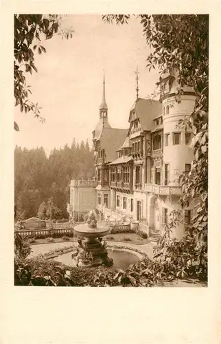 AK / Ansichtskarte 73950883 Peles_Castel_Sinaia_RO Castel fatada