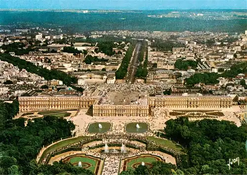 AK / Ansichtskarte  VERSAILLES_78 Vue aerienne du Parc du Chateau prise un jour de grandes eaux