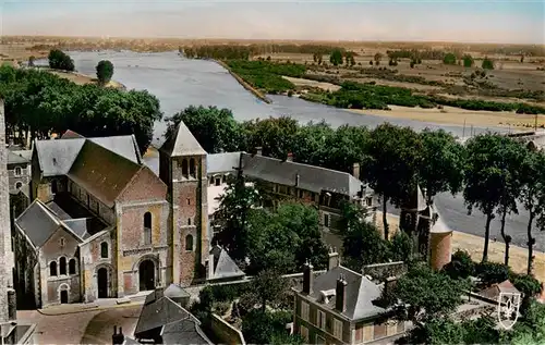 AK / Ansichtskarte  Beaugency_45_Loiret Vue sur l'ancienne Abbatiale et la Loire