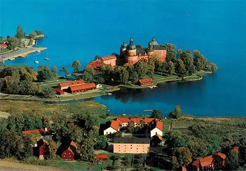 AK / Ansichtskarte 73952842 Gripsholms_Slott_Gripsholm_Straengnaes_Sweden Fliegeraufnahme