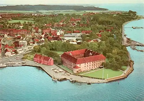 AK / Ansichtskarte 73952845 Sonderborg_DK Schloss Fliegeraufnahme