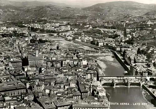 AK / Ansichtskarte 73953024 FIRENZE_Florenz_Toscana_IT Veduta aerea Lato est