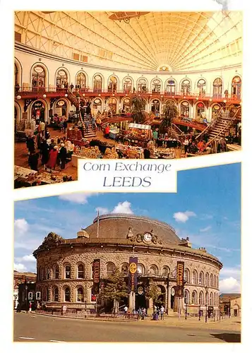 AK / Ansichtskarte 73953466 Leeds__West_Yorkshire_UK Corn Exchange Handelssaal