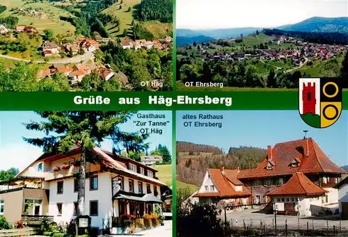 AK / Ansichtskarte 73953651 Haeg-Ehrsberg_Baden OT Haeg OT Ehrsberg Gasthaus Zur Tanne Altes Rathaus