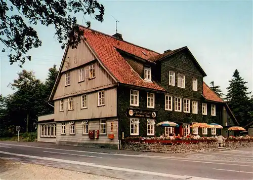 AK / Ansichtskarte 73954583 Hahnenklee-Bockswiese_Harz Zum Auerhahn Berggasthaus