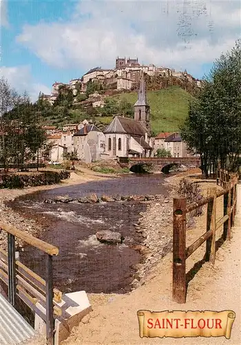 AK / Ansichtskarte  Saint-Flour_15_Cantal La ville et les bords de l'Ander