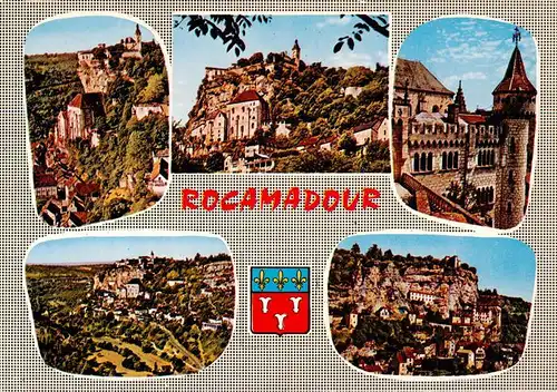 AK / Ansichtskarte  Rocamadour_46_Lot Lieu de pelerinage imemorial surplombe les gorges de l'Alzon