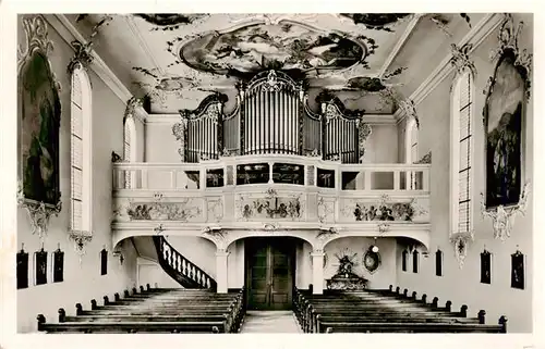 AK / Ansichtskarte 73955718 Kirchenorgel_Organ_Orgue Prioratswallfahrtskirche St. Ulrich-Schwarzwald 