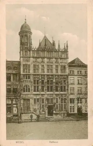 AK / Ansichtskarte 73956080 Wesel__Rhein Rathaus