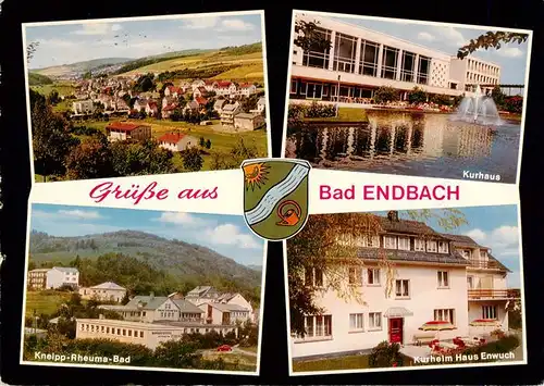 AK / Ansichtskarte 73956380 Bad_Endbach Panorama Kurhaus Kneipp Rheuma Bad Kurheim Haus Endbach