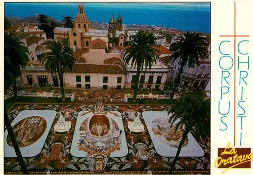 AK / Ansichtskarte 73956597 La_Orotava_Tenerife_ES Corpus Christi Panorama