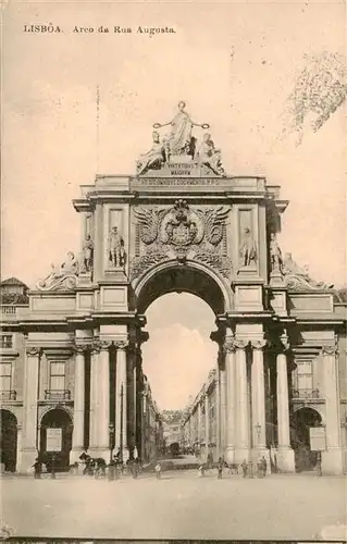 AK / Ansichtskarte 73956648 Lisboa_Lisbon_Lissabon_PT Arco da Rua Augusta