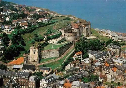 AK / Ansichtskarte  Dieppe_76_Seine-Maritime Le Chateau Vue aerienne