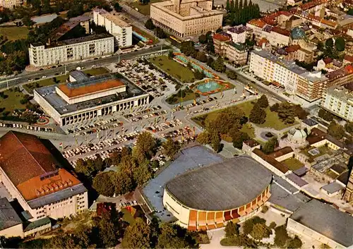 AK / Ansichtskarte 73957294 KARLSRUHE_Baden Festhallenplatz