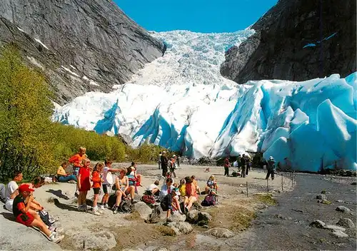 AK / Ansichtskarte 73957534 Stryn_Norge Briksdalsbreen