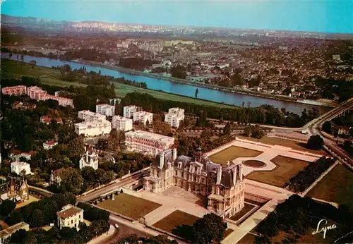 AK / Ansichtskarte  Maisons-Laffitte_78_Yvelines Le Chateau Vue aerienne