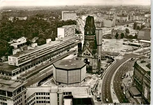 AK / Ansichtskarte 73957594 BERLIN Kaiser-Wilhelm-Gedaechtniskirche