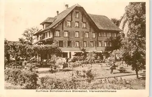 AK / Ansichtskarte  Stansstad Kurhaus Schuetzenhaus