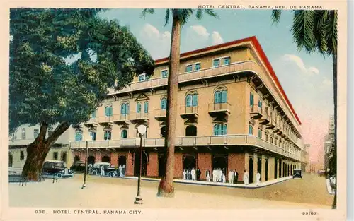 AK / Ansichtskarte 73958173 Panama_City__Panama Hotel Central Illustration