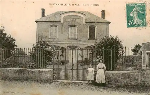 AK / Ansichtskarte  Flexanville_78_Yvelines Mairie et Ecole