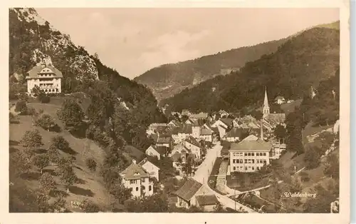 AK / Ansichtskarte  Waldenburg_BL Panorama