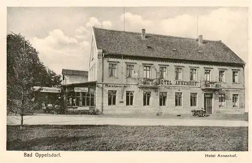 AK / Ansichtskarte 73958285 Bad_Oppelsdorf_Opolno_Zdroj_PL Hotel Annenhof