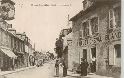 AK / Ansichtskarte  La_Guerche-sur-l_Aubois_18_Cher La Grande Rue