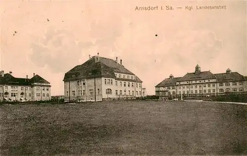 AK / Ansichtskarte 73958307 Arnsdorf__Sachsen Koenigliche Landesanstalt Feldpost