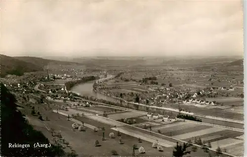 AK / Ansichtskarte  Rekingen_AG Panorama