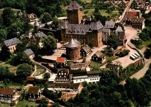 AK / Ansichtskarte 73958687 Burg_Wupper Schloss Burg Fliegeraufnahme