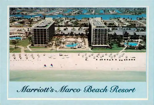 AK / Ansichtskarte 73959095 Florida__US-State Marriotts Marco Beach Resort 