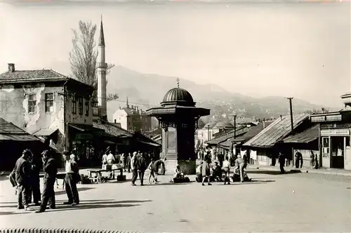 AK / Ansichtskarte 73959198 Sarajevo_Bosnia-Herzegovina Bascarsija