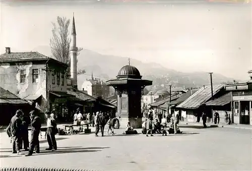 AK / Ansichtskarte 73959199 Sarajevo_Bosnia-Herzegovina Bascarsija