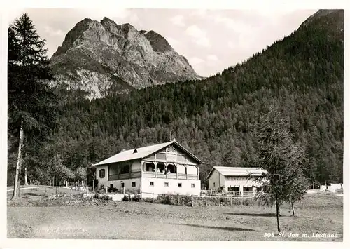 AK / Ansichtskarte  St_Jon_Scuol_Schuls_GR Meierei Blick gegen Lischana