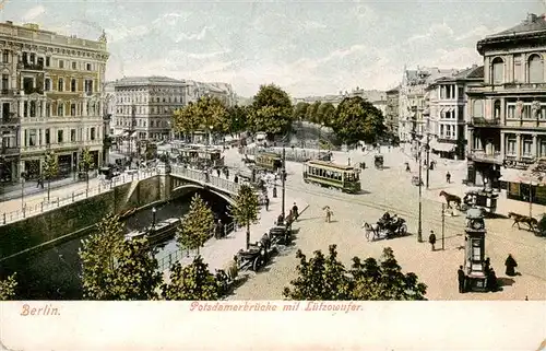 AK / Ansichtskarte 73959561 BERLIN Potsdamerbruecke mit Luetzowufer