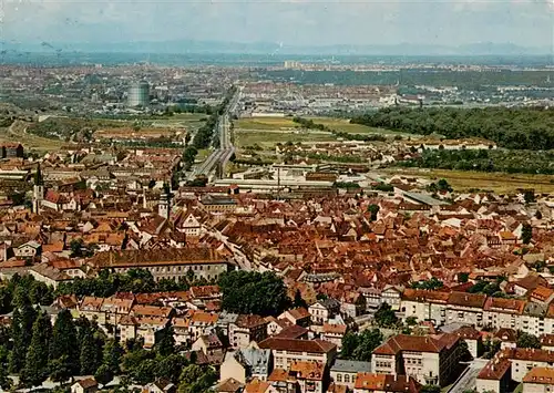 AK / Ansichtskarte 73959842 Durlach_Karlsruhe_Baden Blick vom Turmberg