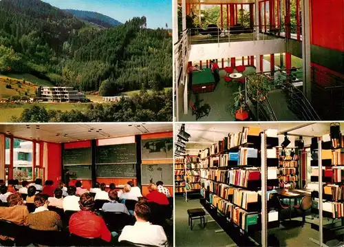 AK / Ansichtskarte 73959967 Oberwolfach Mathematisches Forschungsinstitut Veranstaltungsraum Buecherei