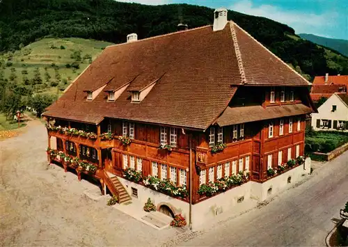 AK / Ansichtskarte 73959980 Glottertal_Schwarzwald Gasthof zum goldenen Engel