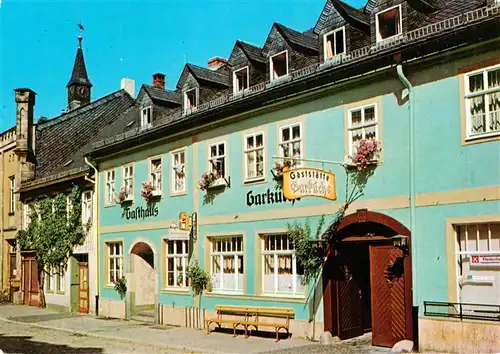 AK / Ansichtskarte 73959994 Leutenberg_Saalfeld_Thueringen Gaststaette Garkueche