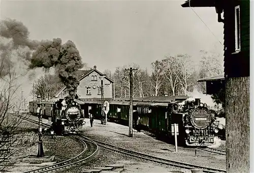 AK / Ansichtskarte 73960076 Bertsdorf-Hoernitz Bahnhof Schmalspurbahn Zittau Oybin Jonsdorf 