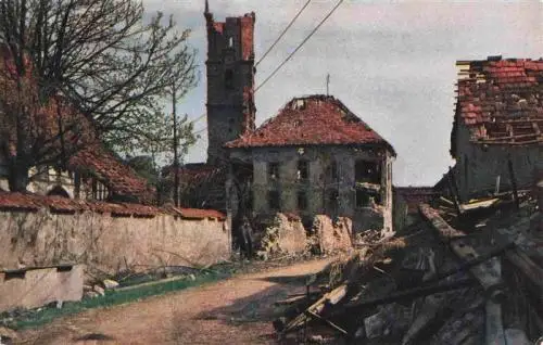 AK / Ansichtskarte  Uffholz_Uffholtz_68_Alsace Truemmer Kriegsschauplatz 1. Weltkrieg