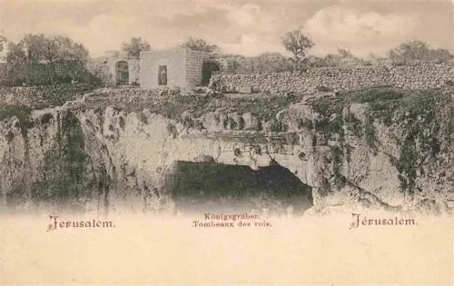 AK / Ansichtskarte 73960938 Jerusalem__Yerushalayim_Israel Koenigsgraeber Tombeaux des rois