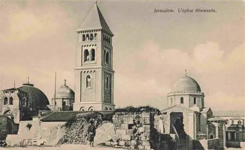 AK / Ansichtskarte 73960948 Jerusalem__Yerushalayim_Israel Eglise Allemande