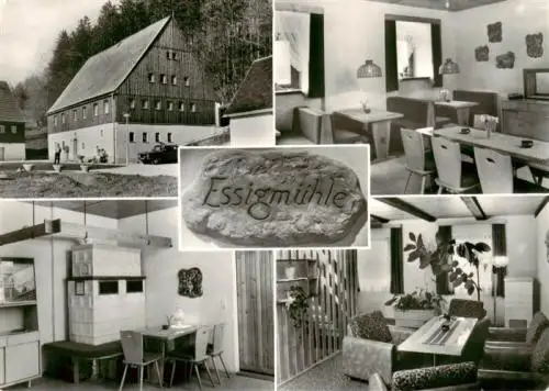 AK / Ansichtskarte 73961350 Dippoldiswalde_Osterzgebirge Gaestehaus des Praesidiums Essigmuehle Teilansichten