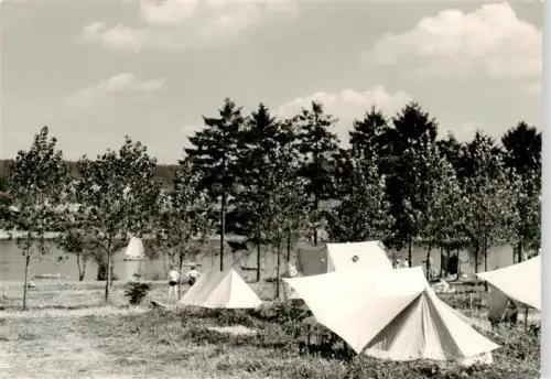 AK / Ansichtskarte 73961376 Malter-Talsperre_Dippoldiswalde_Sachsen Im Zeltlager Paulsdorf