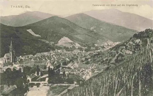 AK / Ansichtskarte  Thann__68_Haut-Rhin Panorama Blick auf die Engelsburg