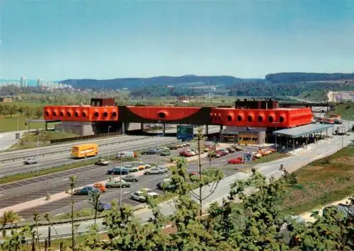 AK / Ansichtskarte  Pratteln_BL Windrose Autobahnraststaette Pratteln