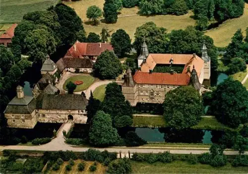 AK / Ansichtskarte 73961668 Herbern Schloss Westerwinkel Fliegeraufnahme