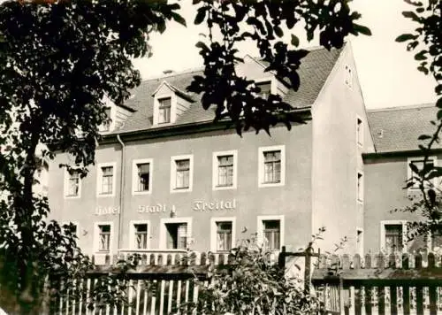 AK / Ansichtskarte 73961754 Freital Hotel Stadt Freital