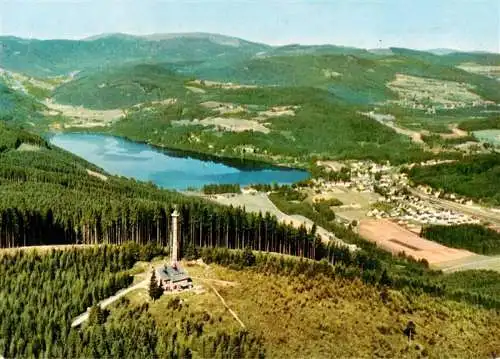 AK / Ansichtskarte 73961949 Neustadt__Schwarzwald_Titisee-Neustadt Berggasthaus Fuerstenberg Rasthaus Fliegeraufnahme